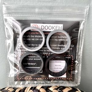 Mens Breathable Silicone Wedding Bands Pack of 4, Size 12